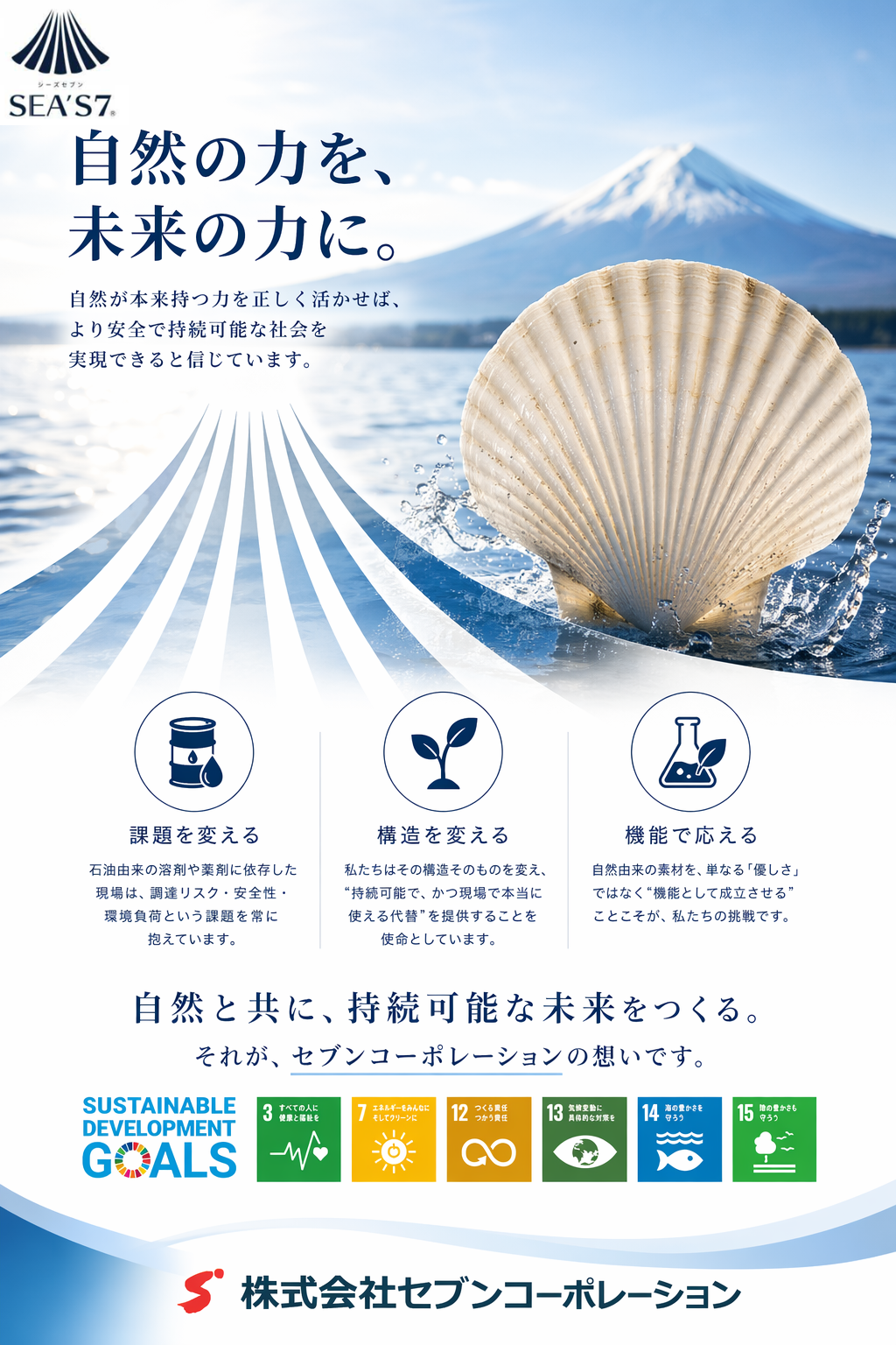 SEA'S 7 SDGs メッセージ