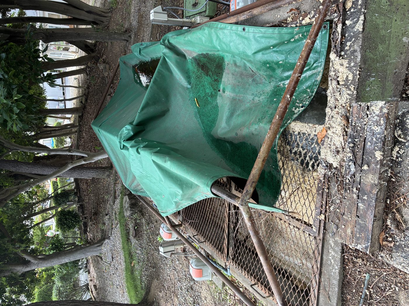 曝気槽まわりの管理状況